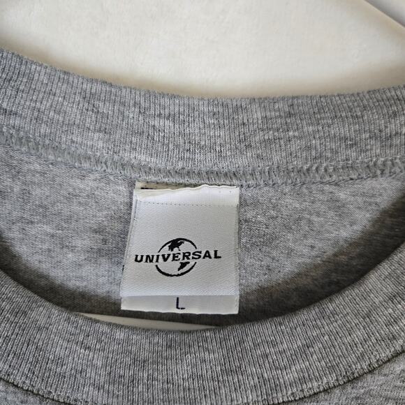 VTG Universal Studios Tshirt Embroidered Logo Mens Large Heavyweight Cotton 0811 - Picture 4 of 8